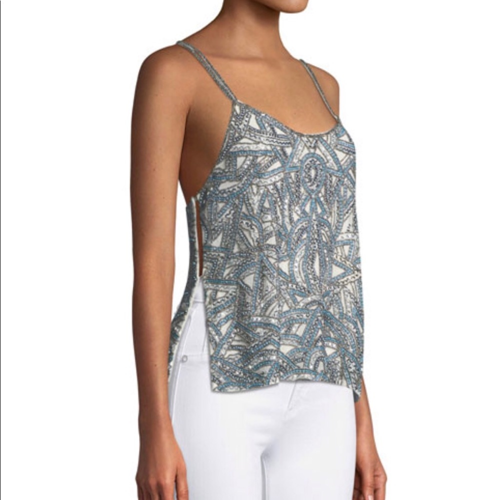 Haute Hippie Embellished Tank